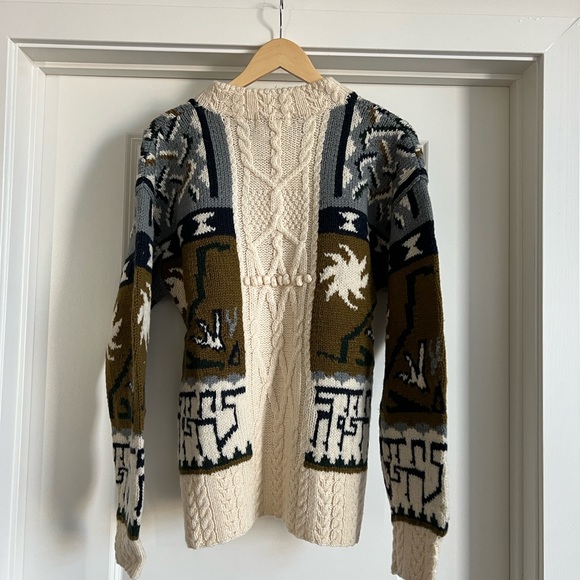 Lamatta hand knit sweater - Picture 2 of 5